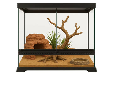 Deluxe Reptile Terrarium 30cm x 30cm x 30cm - Amazing Amazon